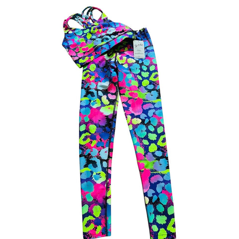 Step N Pump UV Reactive Leggings With Or Without Pockets (Please Choose)