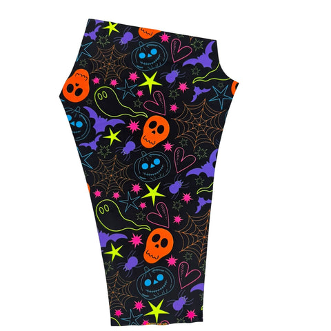 Step n Pump UV Reactive Midnight Mischief Shorts With Pockets (Pre-Order)