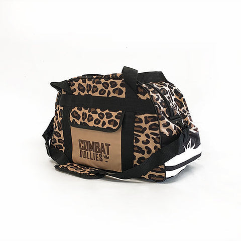 Combat Dollies Leopard Print Sports Bag