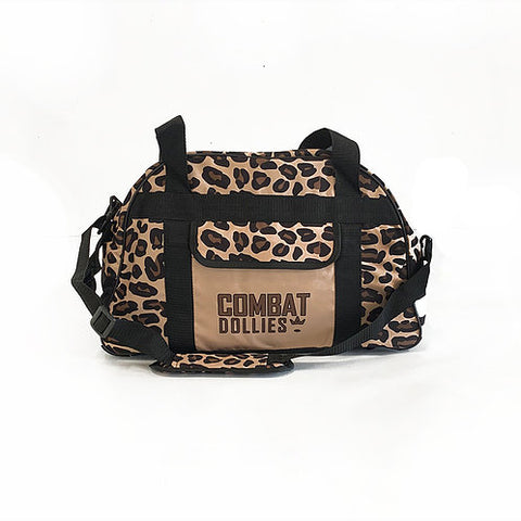 Combat Dollies Leopard Print Sports Bag