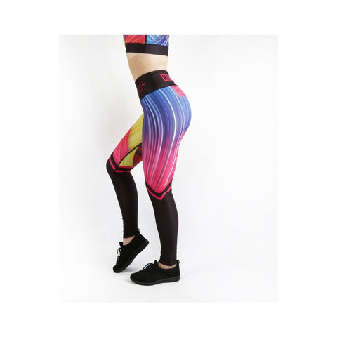 Combat Dollies Rainbow Power Fitness Leggings