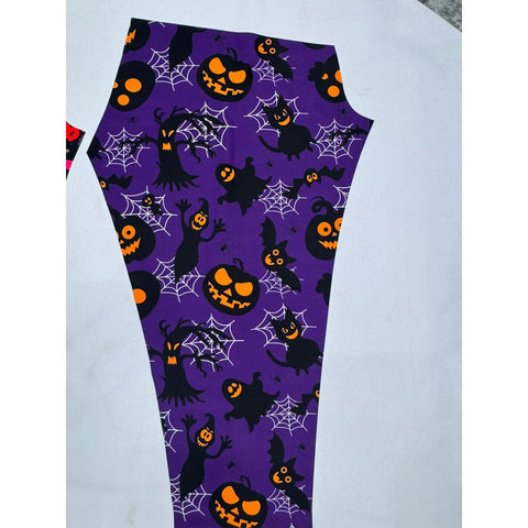 Step n Pump UV Reactive Haunted Woods Capri With Or Without Pockets (Pre-Order)