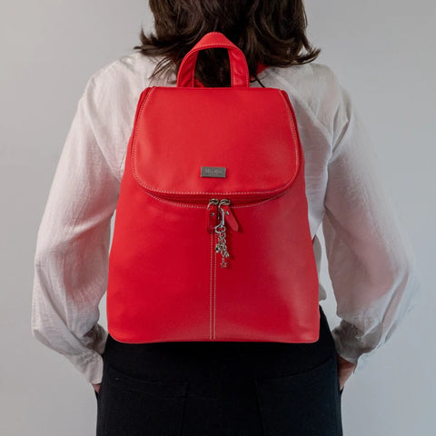 Mia Tui Coral Red Maya Back Pack