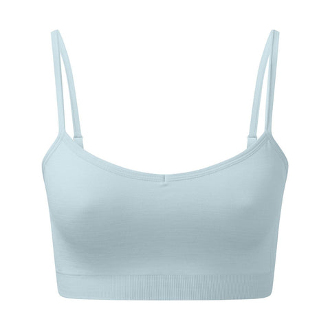 Step n Pump Essentials Pastel Sky Blue Seamless  Bra