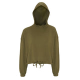 Step n Pump Essentials Super Soft Plain Cropped  Hoodie (Choose Your Colour)