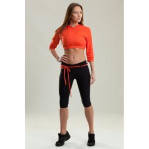 Step n Pump SP301 Crop Hoodie Top