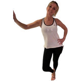 Under Armour White Knockout Vest Top
