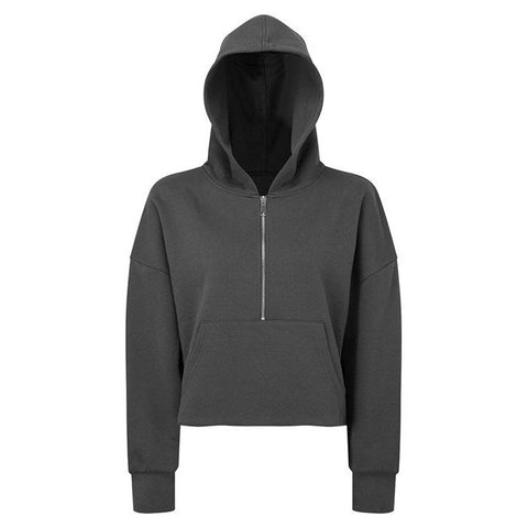 Step n Pump Essentials Charcoal Half Zip Hoodie