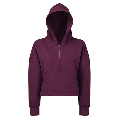 Step n Pump Essentials Mulberry Half Zip Hoodie