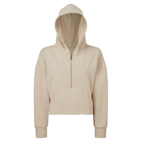 Step n Pump Essentials Nude Half Zip Hoodie