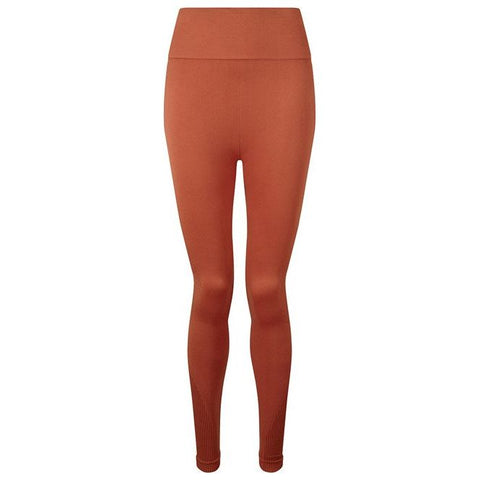 Step n Pump Essentials Rust Orange Seamless Leggings