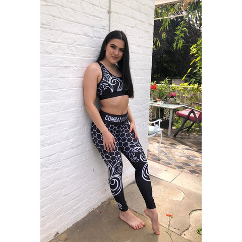 Combat Dollies Filigree Fitness Leggings